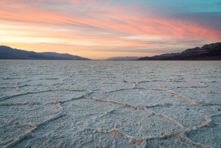 Badwater Basin in California's Death Valley National Park