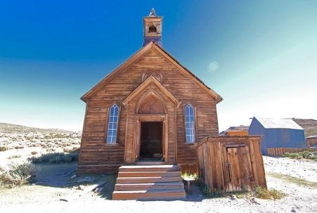 Church at Bodie, CA Ghost Town