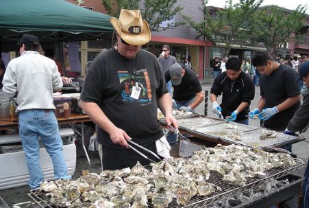 Oyster Festival in Arcata, CA