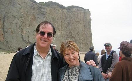 site owners at Outstanding in the Field dinner near Half Moon Bay, CA