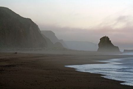 Irish Beach, near Point Area, in Mendocino County, CA