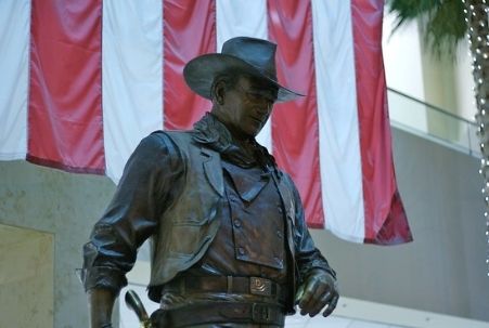 John Wayne Statue at John Wayne Airport in Santa Ana, CA