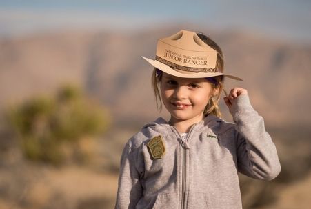 Junior Ranger at Joshua Tree National Park