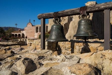 Mission Bells at San Juan Capistrano, CA