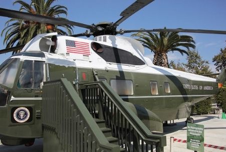 Nixon Helicopter at the Richard Nixon Presidential Library & Museum in Yorba Linda, CA