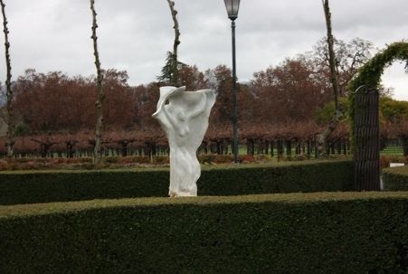 Sculpture at Peju Province Winery in Rutherford, CA