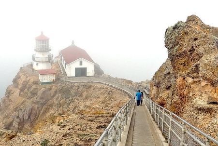 Point Reyes Lighthouse at California's Point Reyes National Seashore
