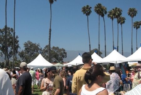 Wine Festival in Santa Barbara, CA
