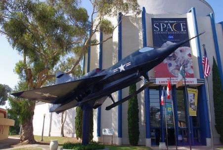 San Diego Air & Space Museum in Balboa Park, San Diego, CA