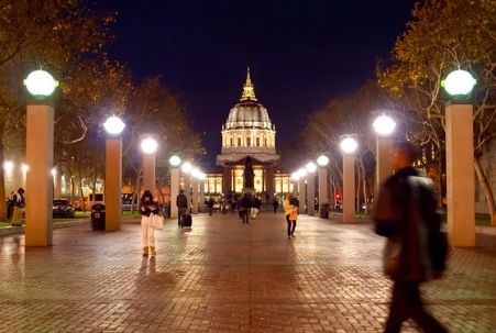 San Francisco City Hall in the Civic Center neighborhood