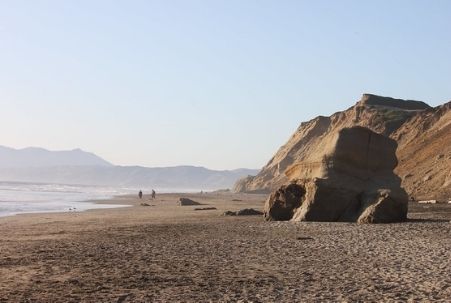 Beach at Fort Funston, San Francisco, CA