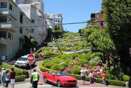 Lombard Street in San Francisco