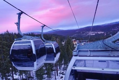 Gondolas at Tahoe's Northstar Resort